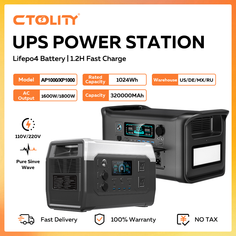 Ac Outdoor Power - CTOLITY Estación de Energía Portátil de