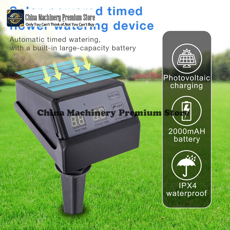 Outdoor Power 'Hose' - Nuevo Temporizador de Riego Solar Automático