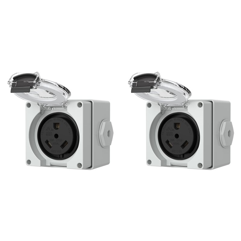 Outdoor Power Receptacle - Caja de toma de corriente de