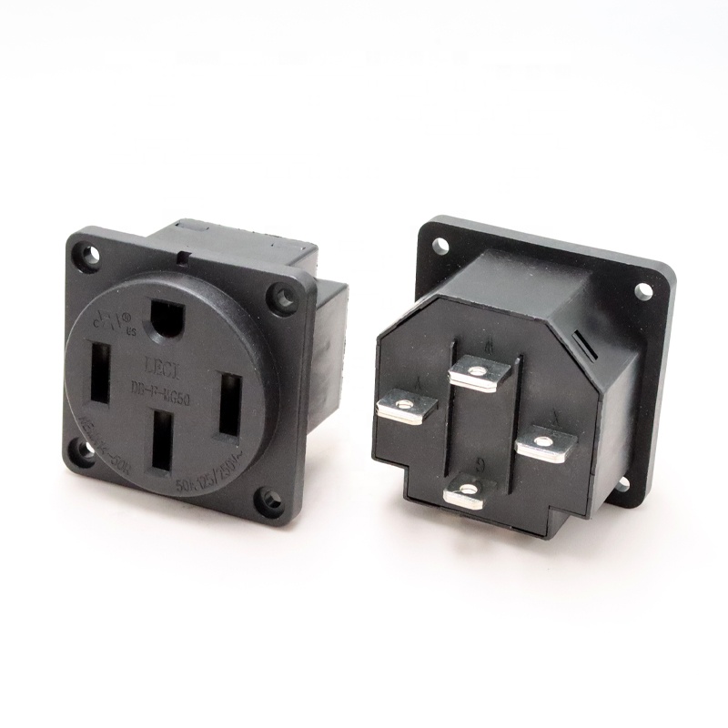 Outdoor Power Receptacle - Receptáculo NEMA 14-50R, toma de entrada