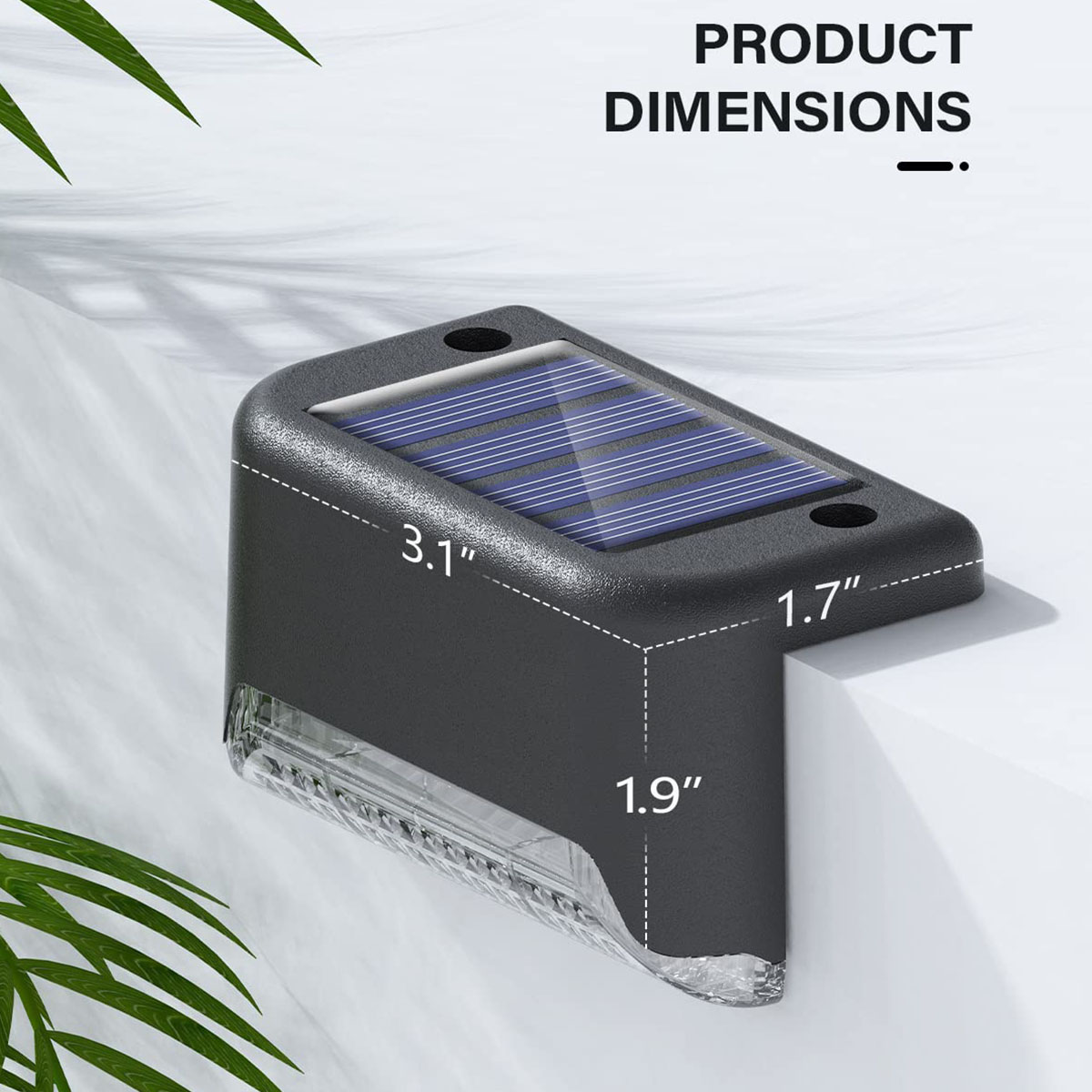 Outdoor Power Pack - Paquete de 4/12 luces de cubierta