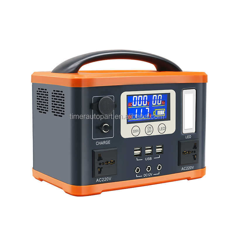 Outdoor Power Bank With Ac Outlet - Estación de Energía Portátil de Emergencia