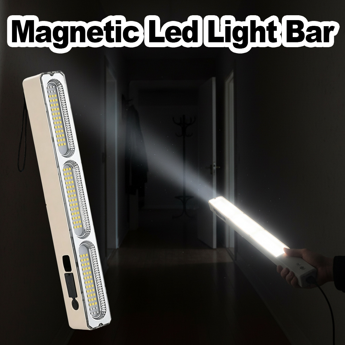Outdoor Power Pack - Paquete de Luz LED Recargable con