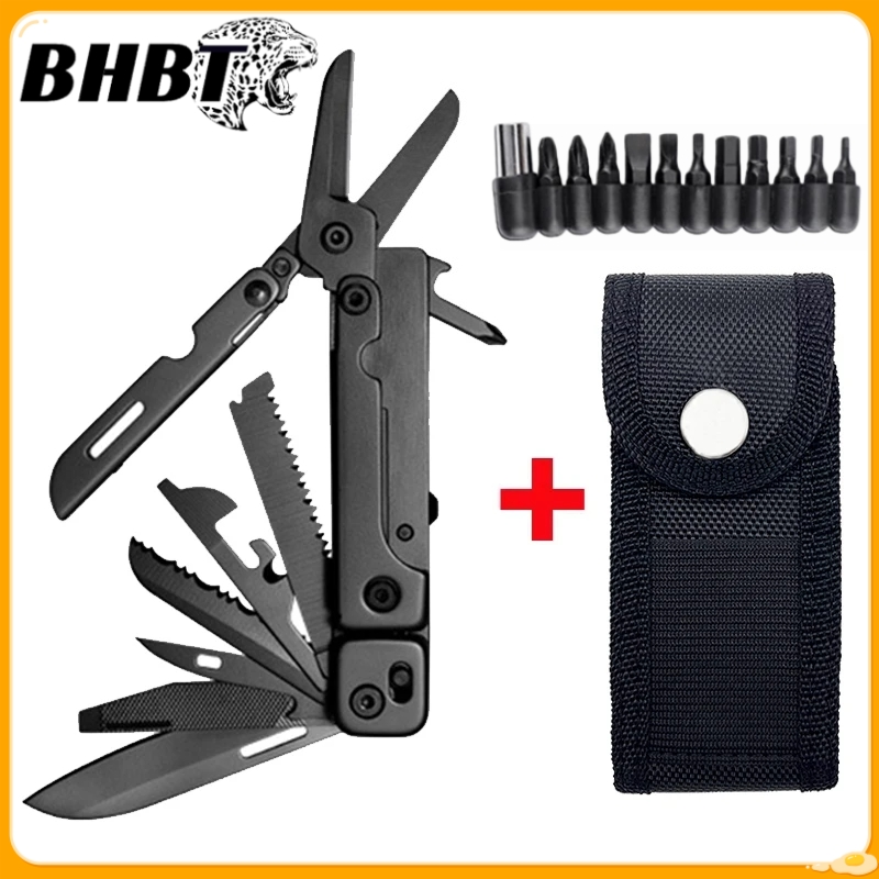 Outdoor Power Board - BHBT 14-en-1 EDC multiherramienta tijeras desmontables