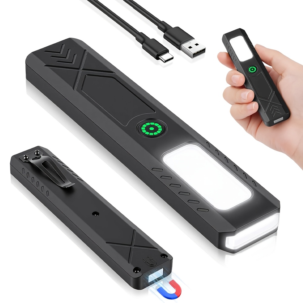 Outdoor Power Supply - Linterna LED recargable de mano, minilinterna