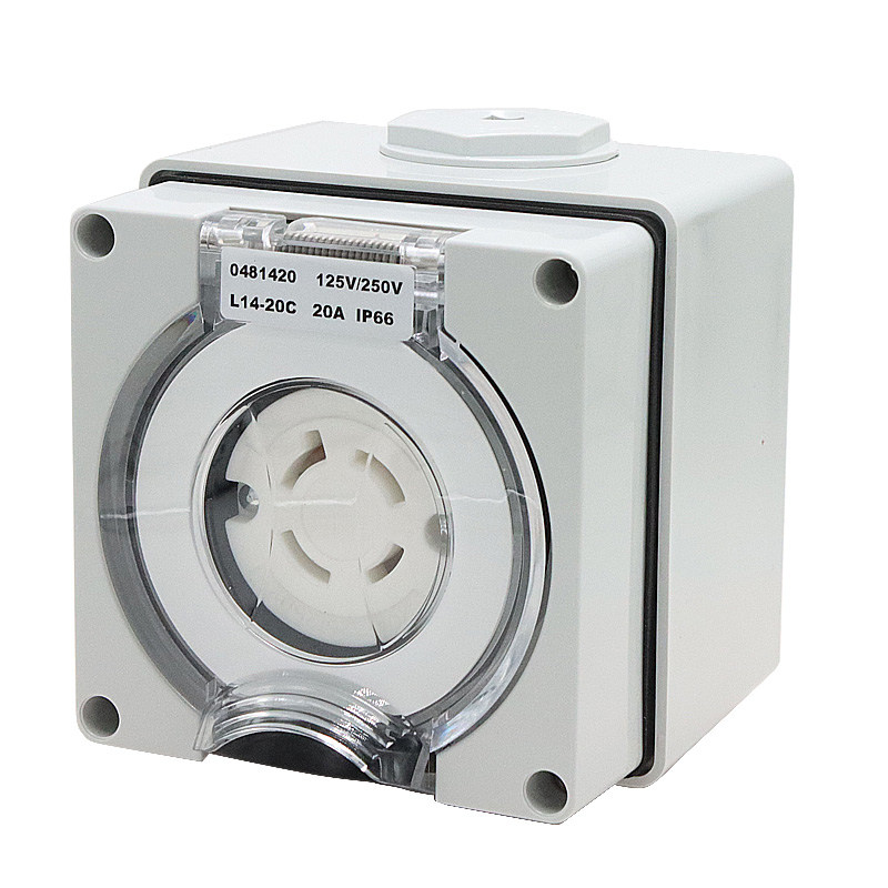 Outdoor Power Receptacle - Caja de entrada de energía para
