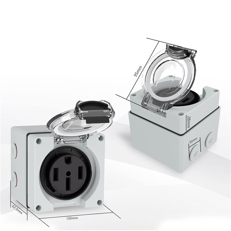 Caja de toma de corriente Y17A - Outdoor Power Receptacle reseña y precio