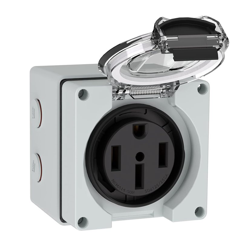 Caja de toma de corriente Y17A - Outdoor Power Receptacle reseña y precio