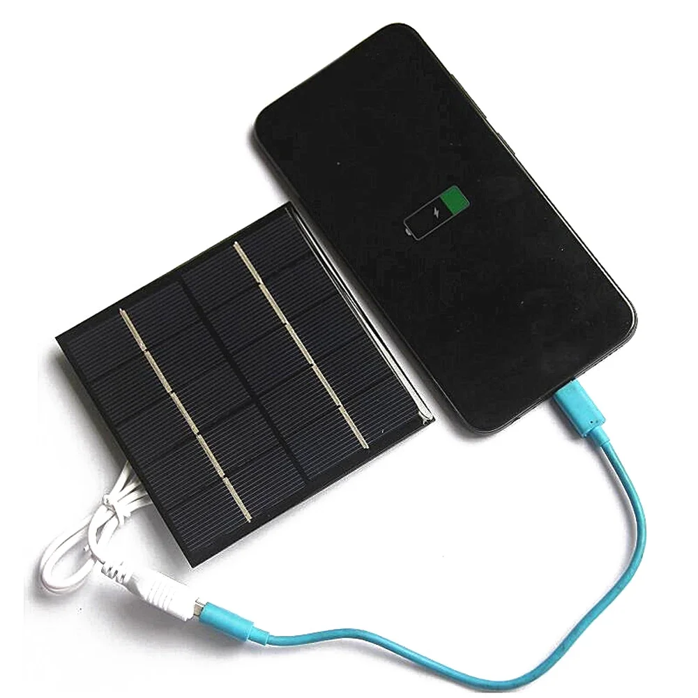 Panel Solar de 5W y 5V, cargad - Outdoor Power Board reseña y precio