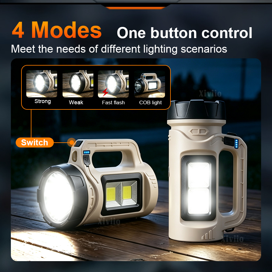 Antorcha LED de mano multiesce - Outdoor Power Supply reseña y precio