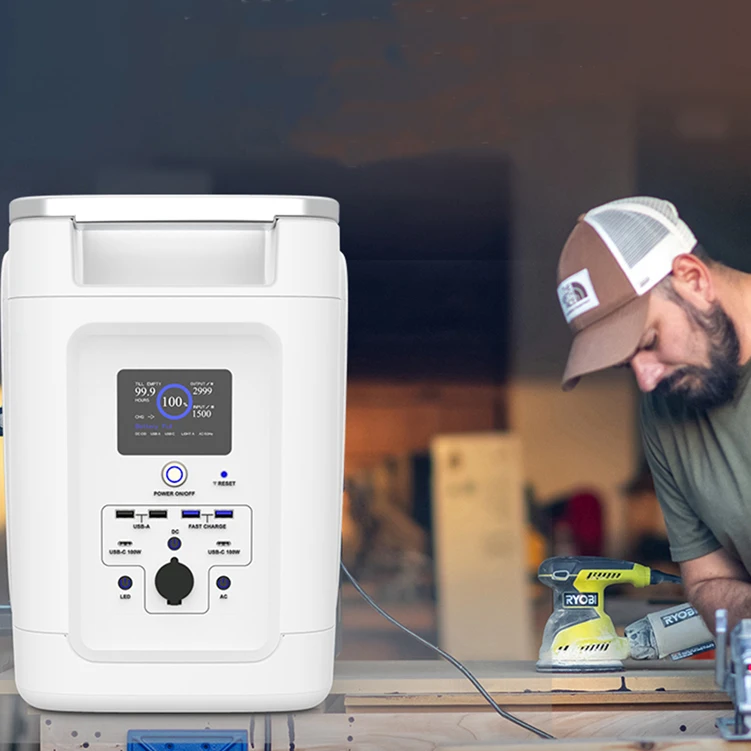 Generador solar portátil, fuen - Outdoor Power Group reseña y precio