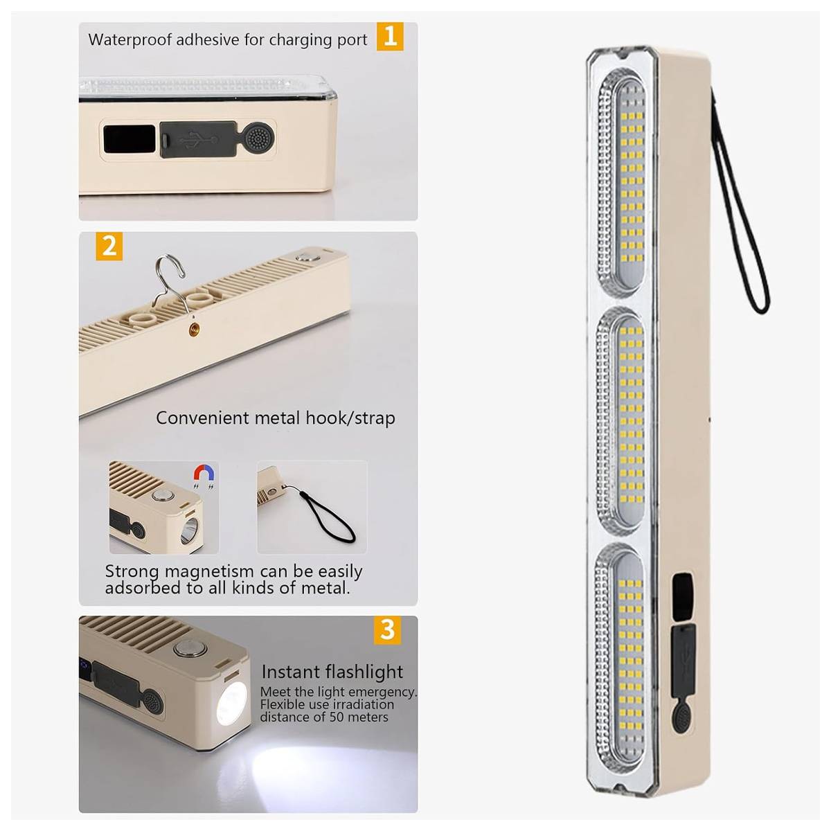 Paquete de Luz LED Recargable  - Outdoor Power Pack reseña y precio