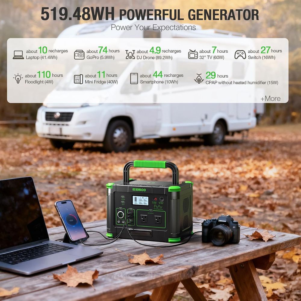 Estación de Energía Portátil d - Ac Outdoor Power reseña y precio