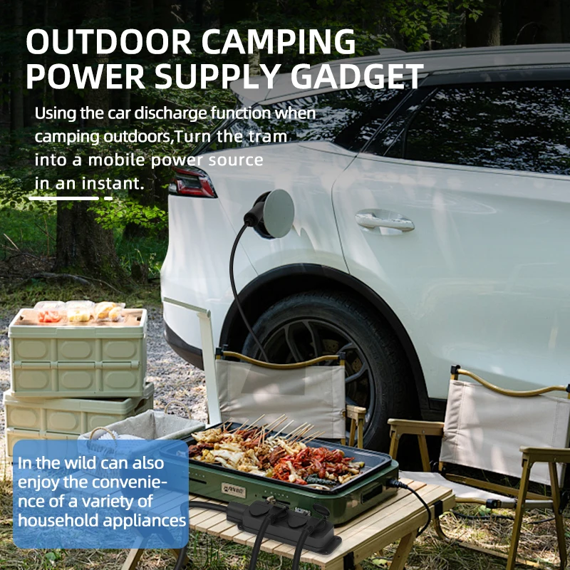 Cable Portátil V2L de 16A y 4K - Outdoor Power Adapter reseña y precio