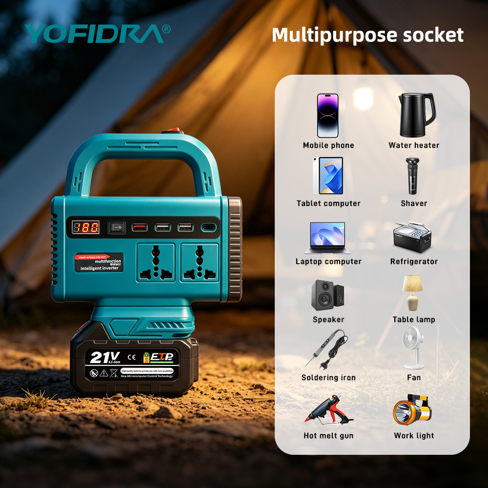 Inversor de corriente portátil - Ac Outdoor Power reseña y precio