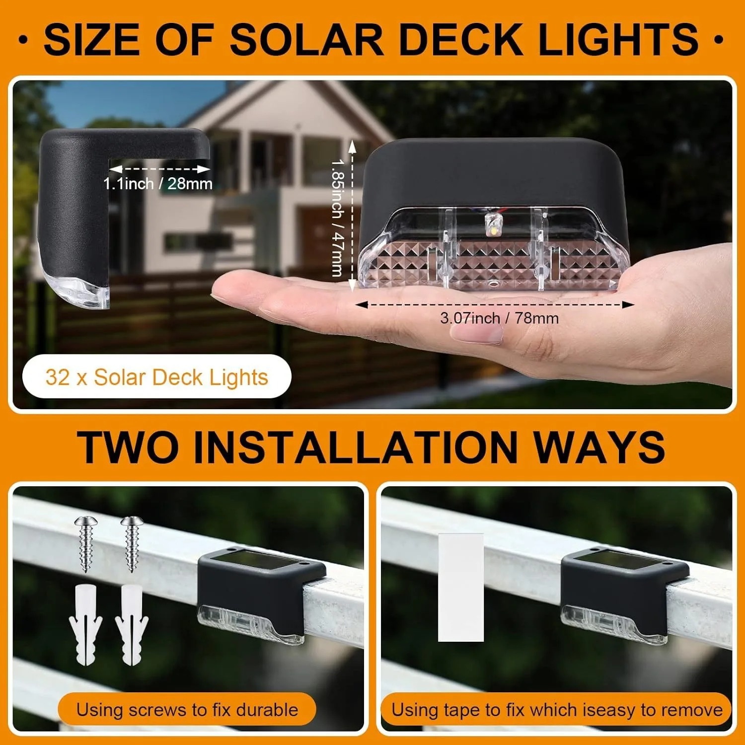 Paquete de 4-32 luces solares  - Outdoor Power Pack reseña y precio