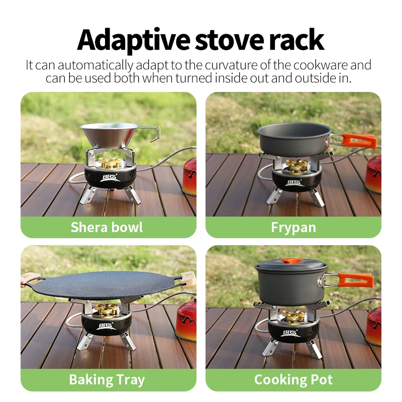 Estufa de Gas para Camping BRS - Outdoor Power 'Hose' reseña y precio