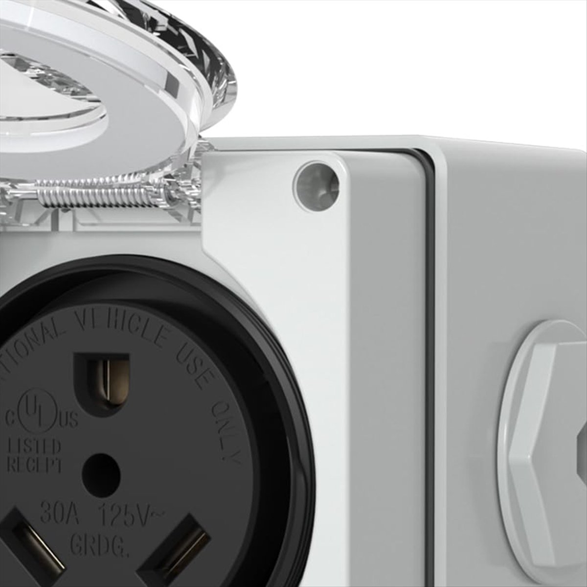 Caja de Tomacorrientes HHTL de - Outdoor Power Receptacle reseña y precio