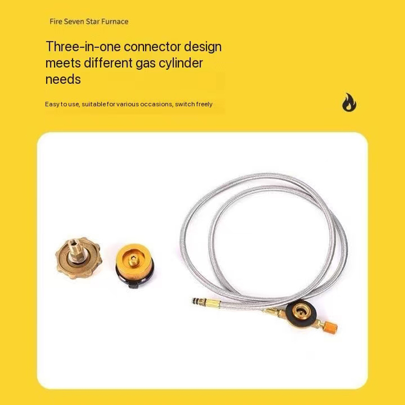 Estufa de Camping de 7 núcleos - Outdoor Power 'Hose' reseña y precio
