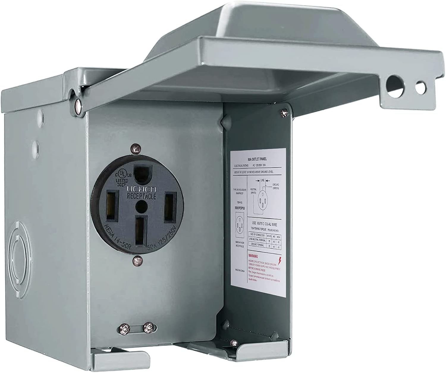 Caja de toma de corriente RV d - Outdoor Power Receptacle reseña y precio
