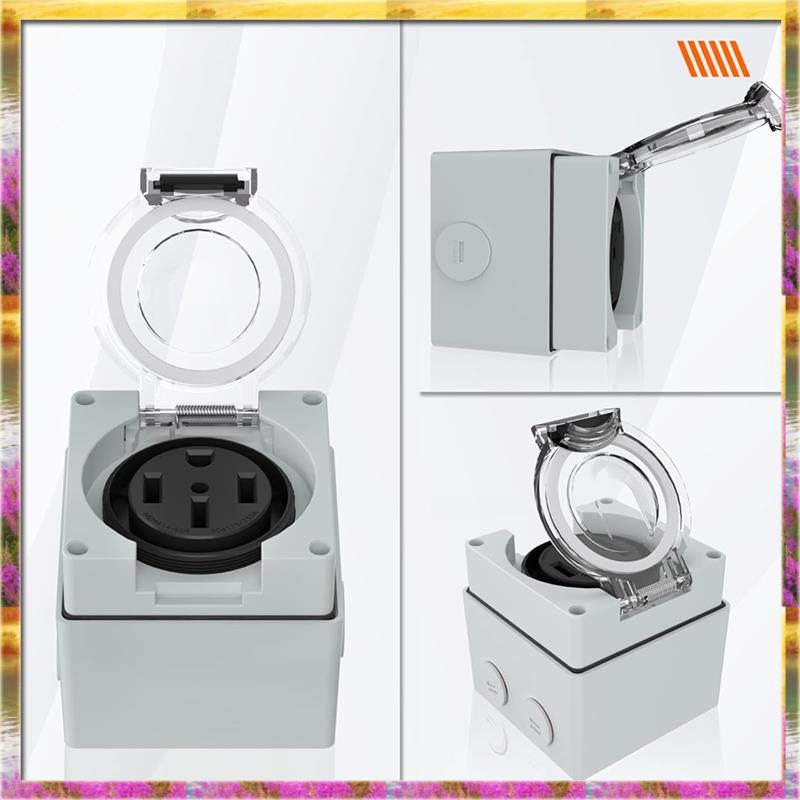 Caja de toma de corriente para - Outdoor Power Receptacle reseña y precio