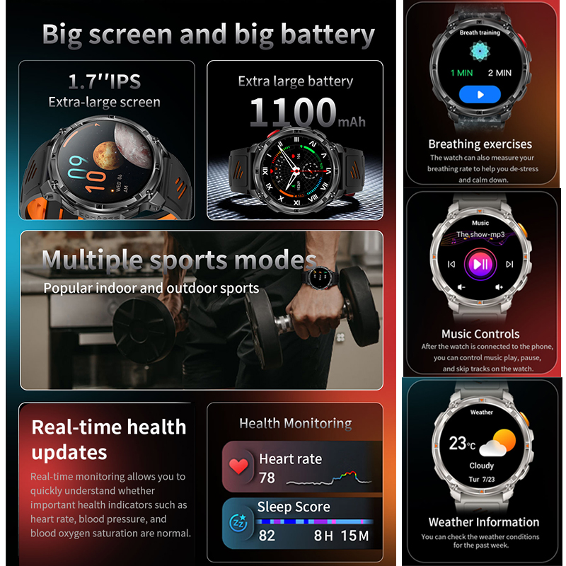 Nuevo Reloj Inteligente T-Rex3 - Outdoor Power Lead reseña y precio
