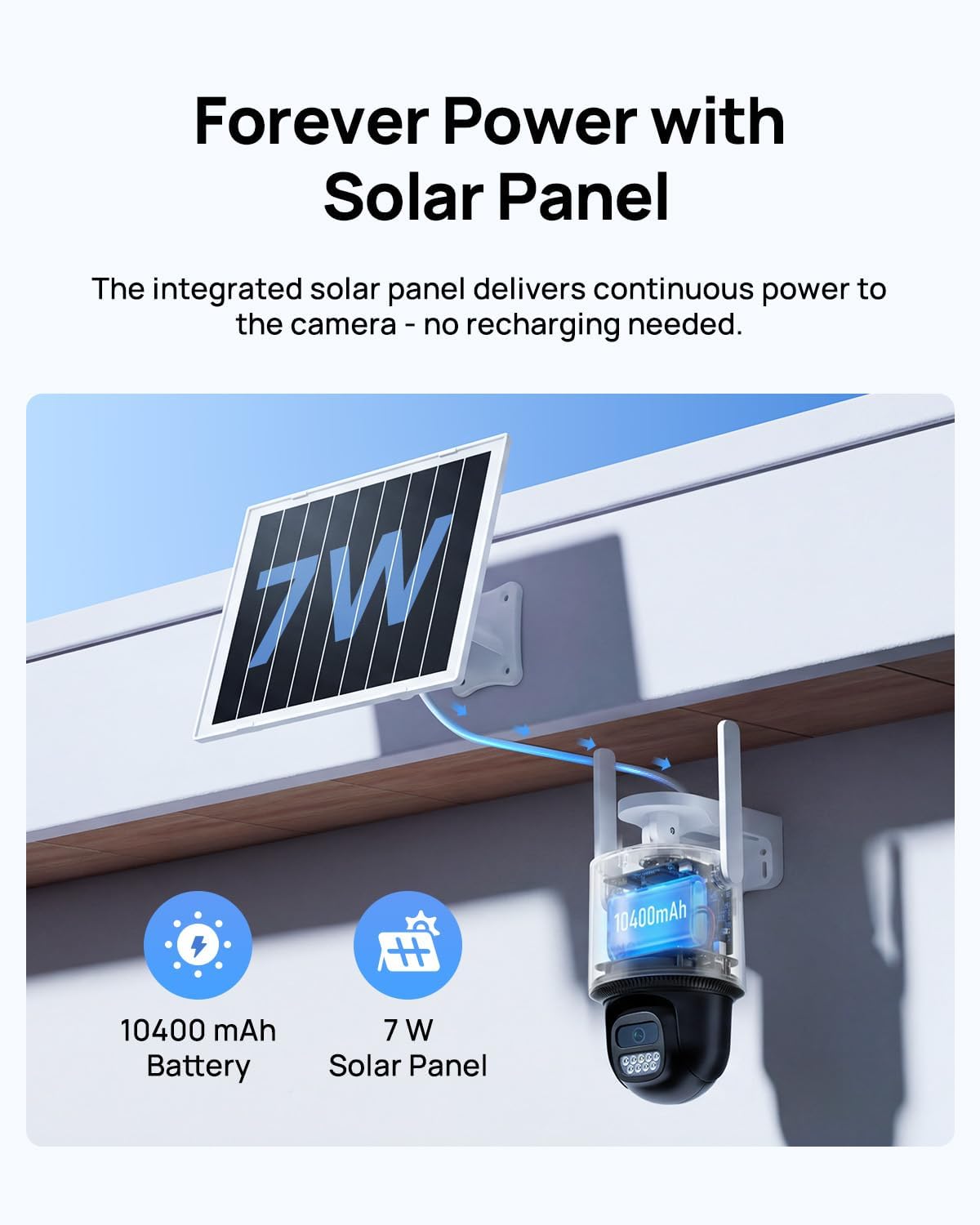 Cámaras de Seguridad PTZ Inalá - Outdoor Power Pack reseña y precio